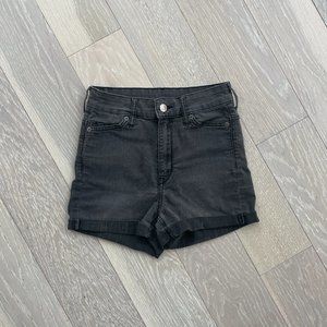 H&M Black Shorts